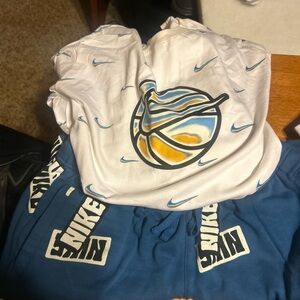 Nike Blue Casual Shorts